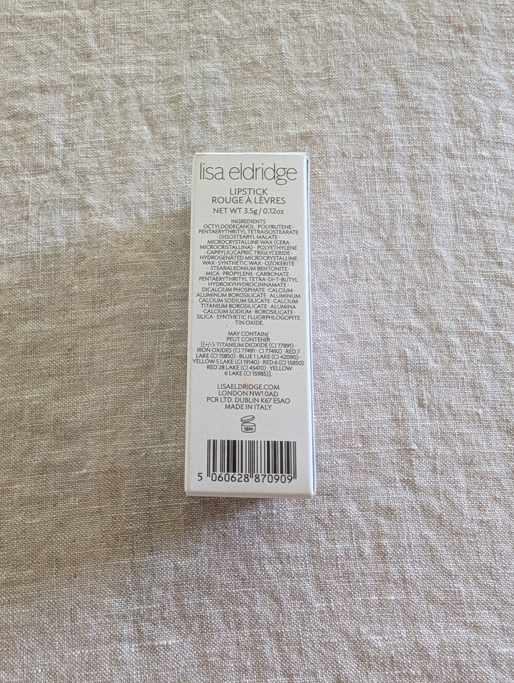 Brand New In Box Lisa Eldridge Luxuriously Lucent Lip Color Atomic Cherry - Picture 6 of 7
